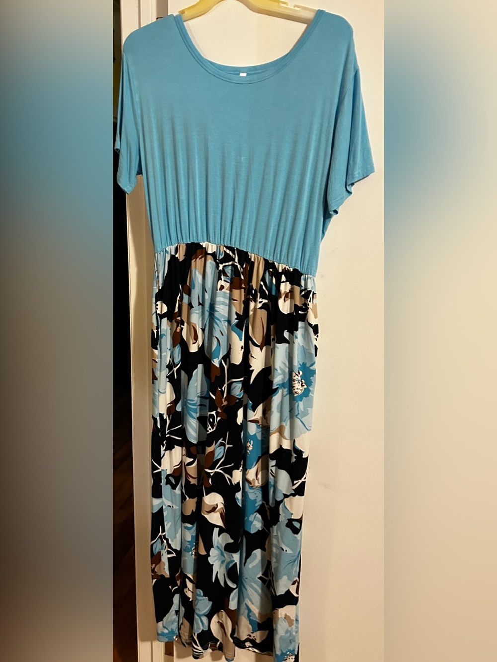 Floral Plus Size Maxi Dress